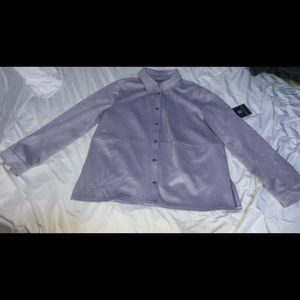 Lavender velvet blazer/jacket